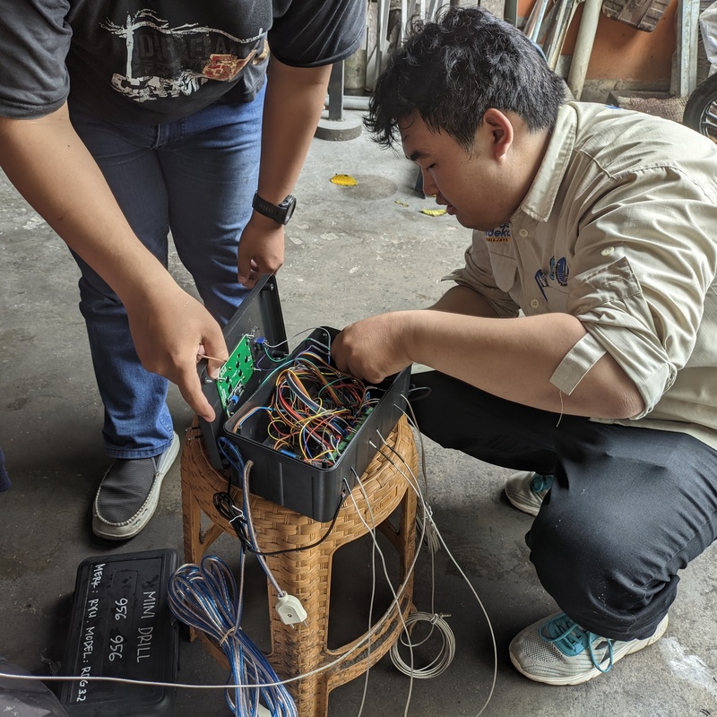 Alat pengukur suhu oven berbasis Telegram